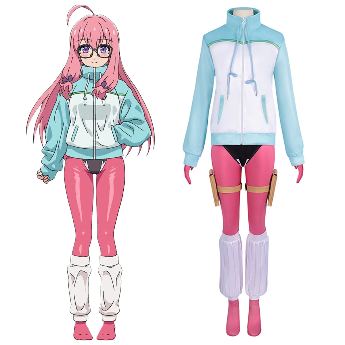 I'm Living with an Otaku NEET Kunoichi!? Shizuri Ideura Cosplay Costume Costume - Tophatter Daily Deals