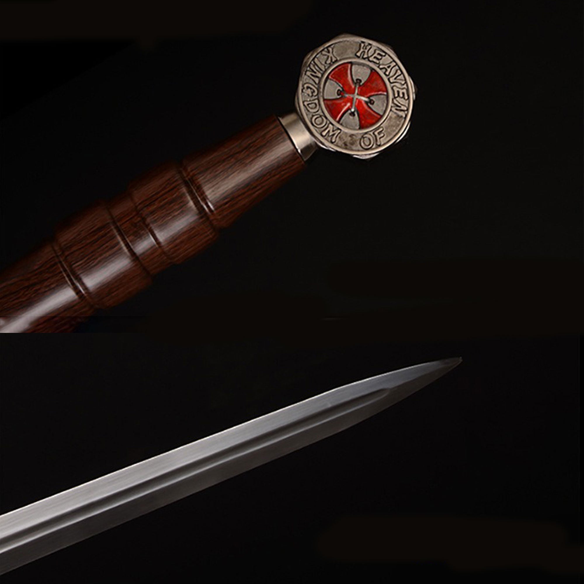 Ibelin Sword Movie Sword Metal Replica 42.5" - Tophatter Daily Deals