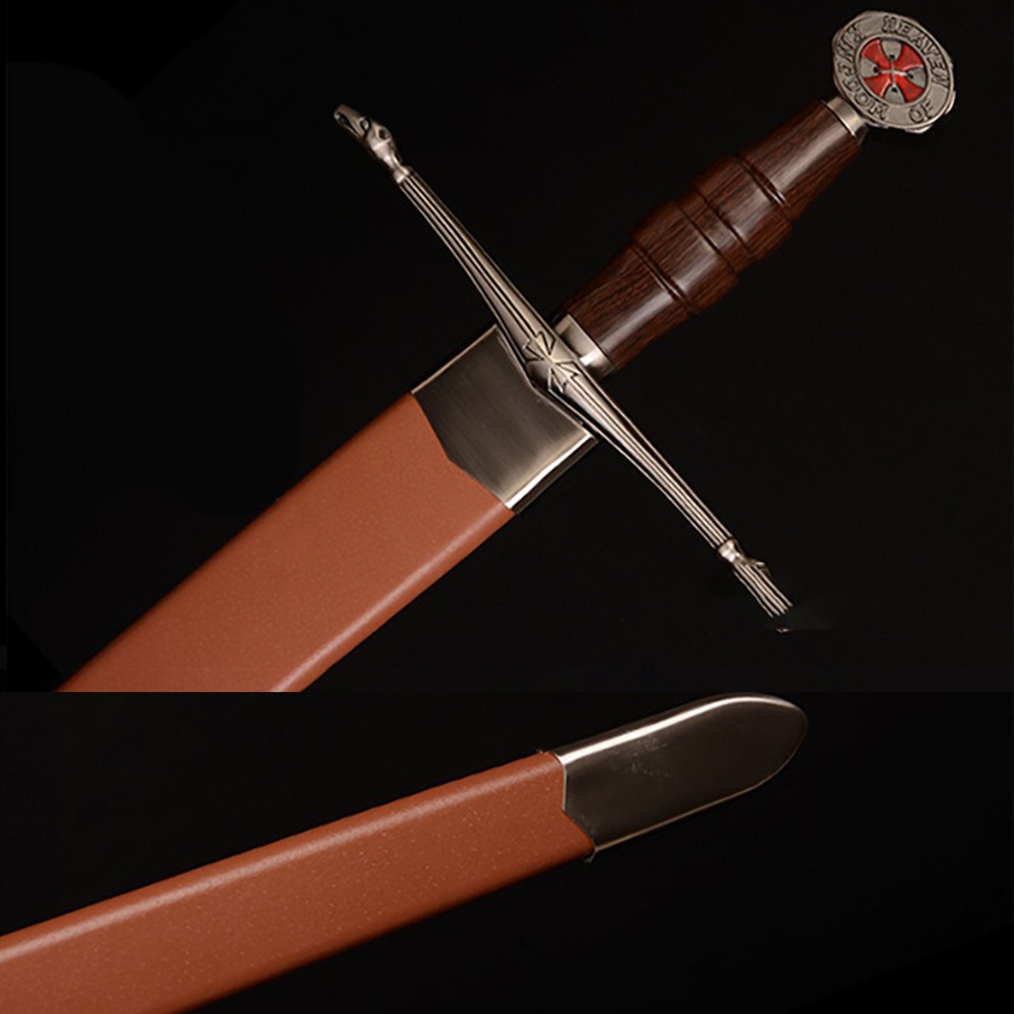 Ibelin Sword Movie Sword Metal Replica 42.5" - Tophatter Daily Deals