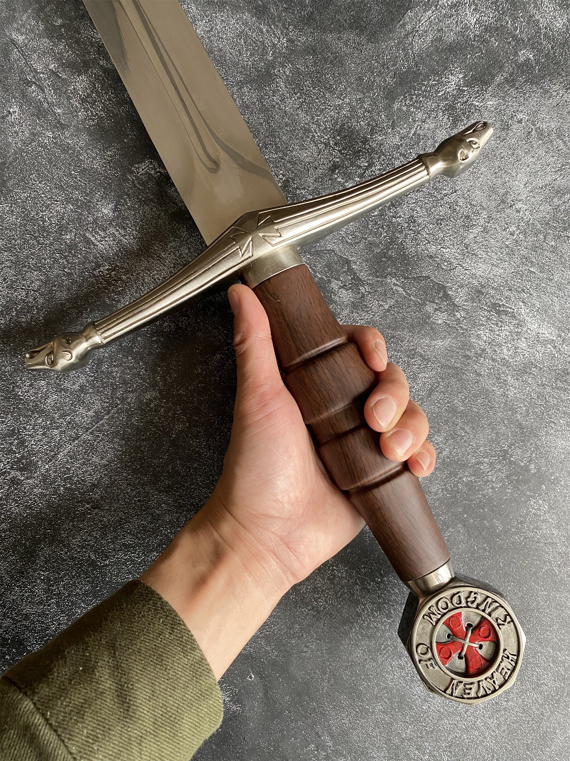 Ibelin Sword Movie Sword Metal Replica 42.5" - Tophatter Daily Deals