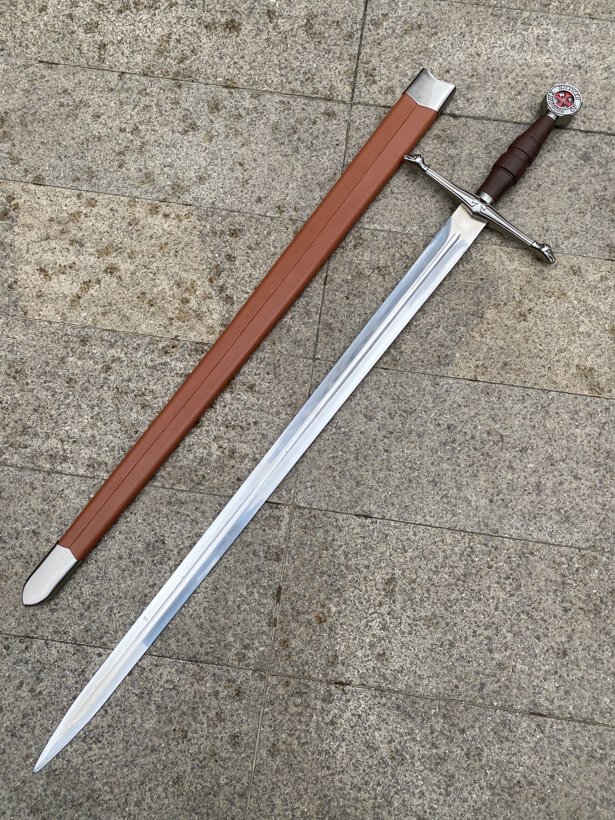 Ibelin Sword Movie Sword Metal Replica 42.5" - Tophatter Daily Deals