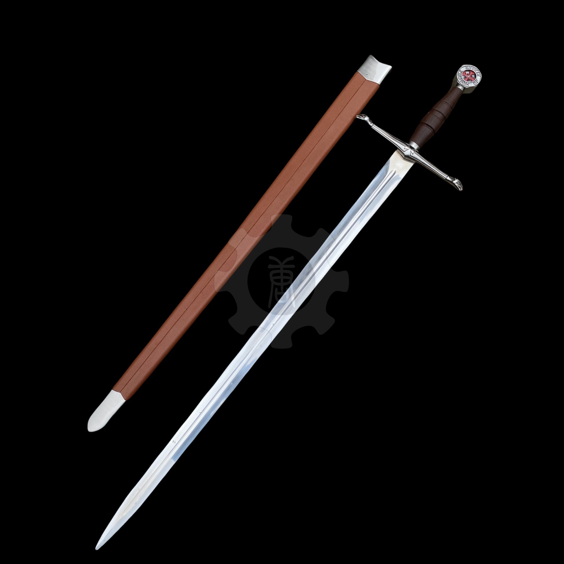 Ibelin Sword Movie Sword Metal Replica 42.5
