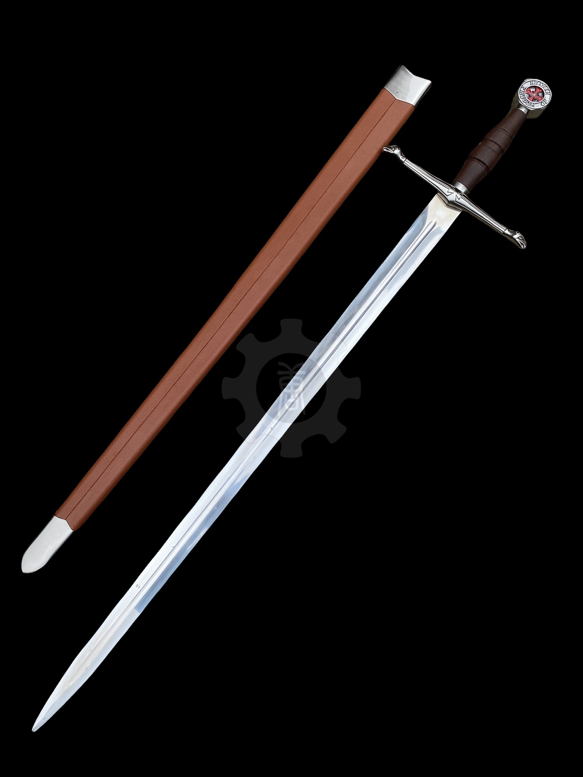 Ibelin Sword Movie Sword Metal Replica 42.5" - Tophatter Daily Deals