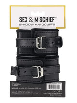 Shadow Handcuffs – Faux Leather Restraint Handcuffs > Bondage Gear > Restraints - Tophatter Daily Deals