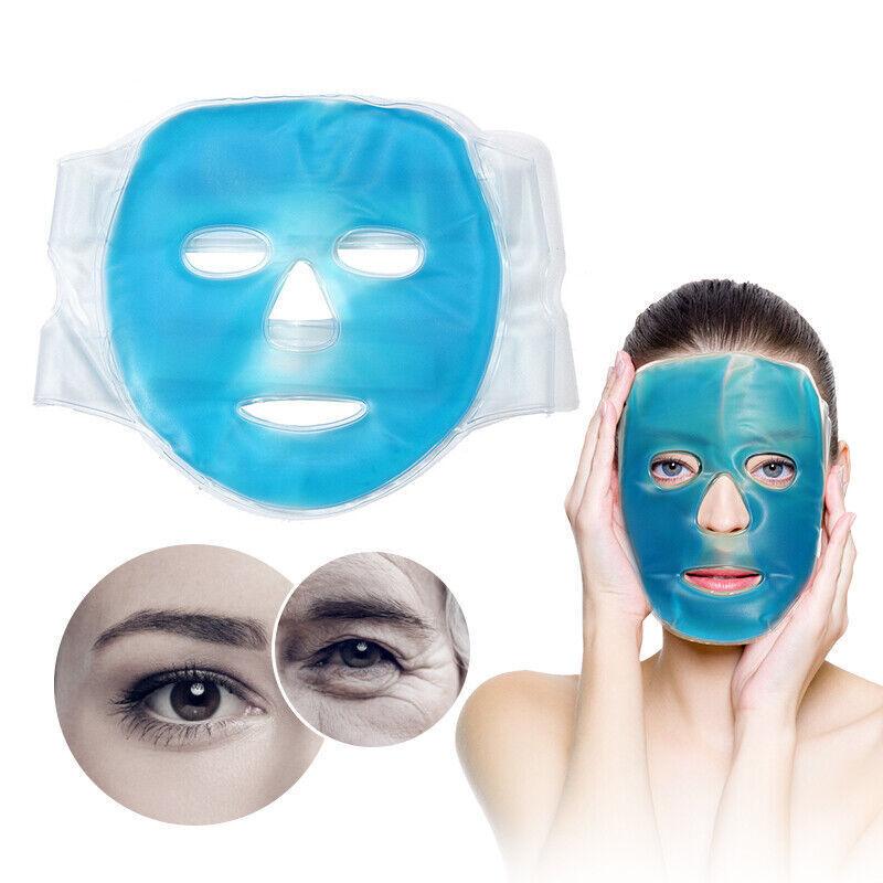 Cooling Face Mask - Cooling Gel Face Mask, Beauty Care Ice Cooling Gel Face Eye Skin Mask Pain Headache Relief Chill Relax Face Mask Health & Beauty - Tophatter Daily Deals