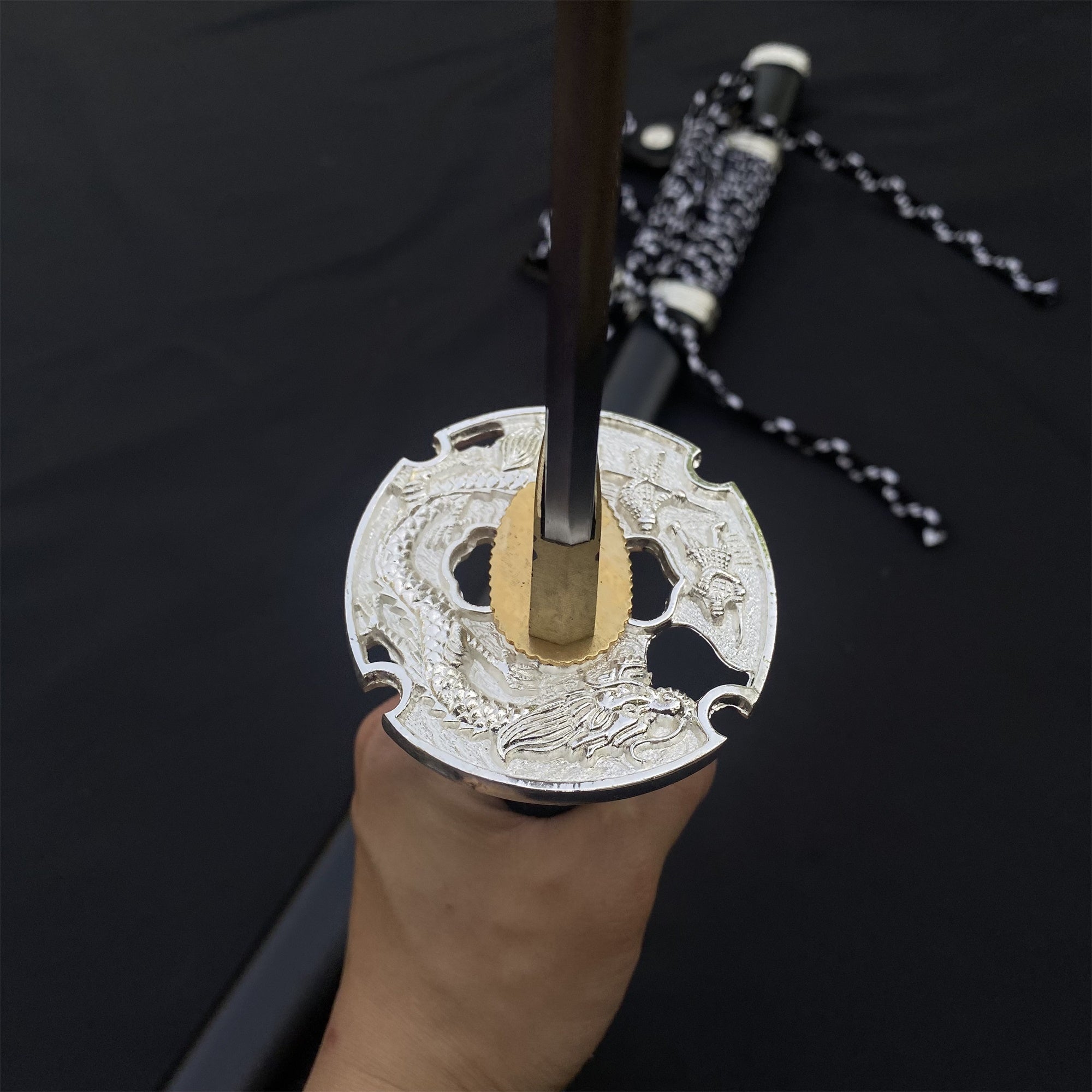 Ice Soul Katana Manganese Steel Samurai Sword - Tophatter Daily Deals