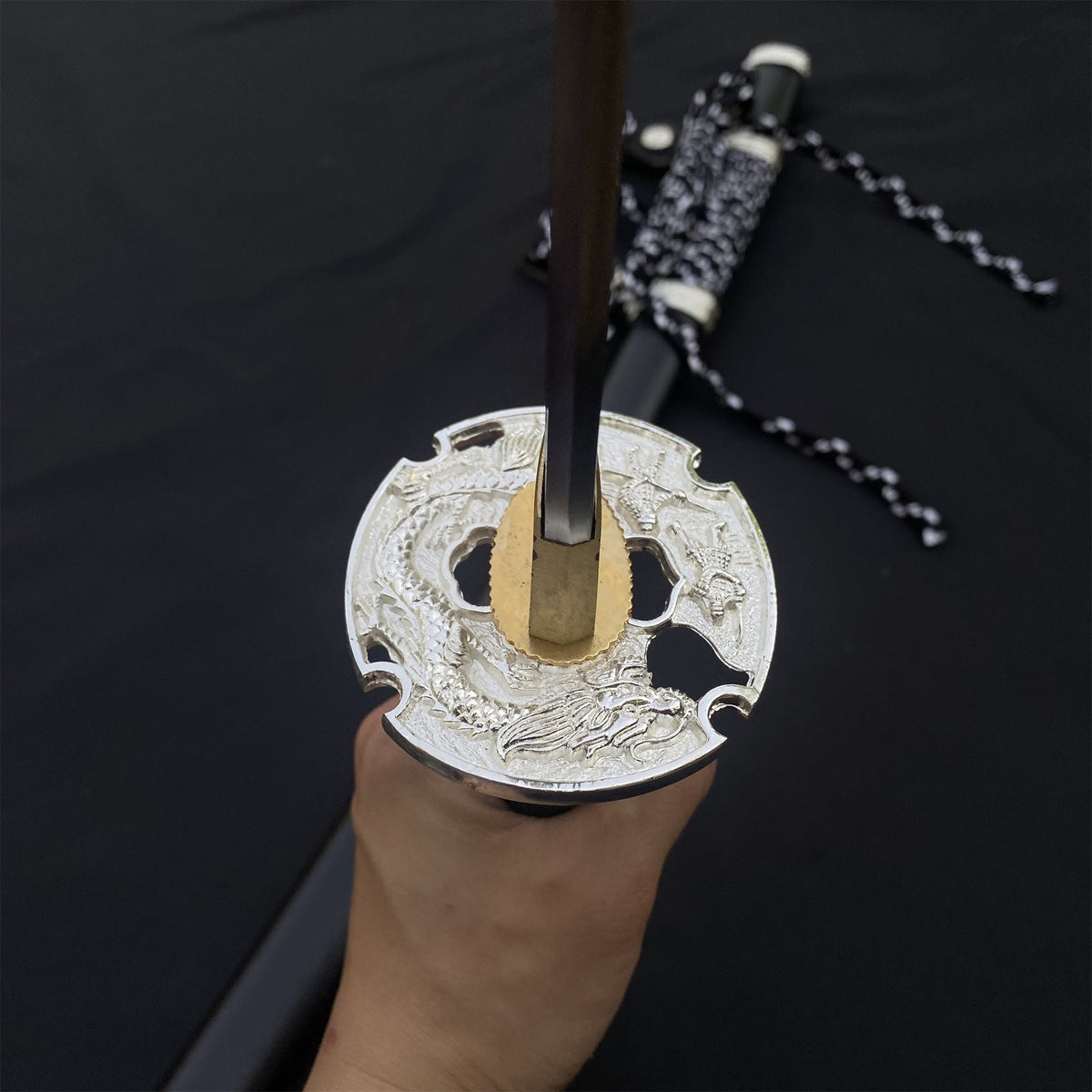Ice Soul Katana Manganese Steel Samurai Sword - Tophatter Daily Deals