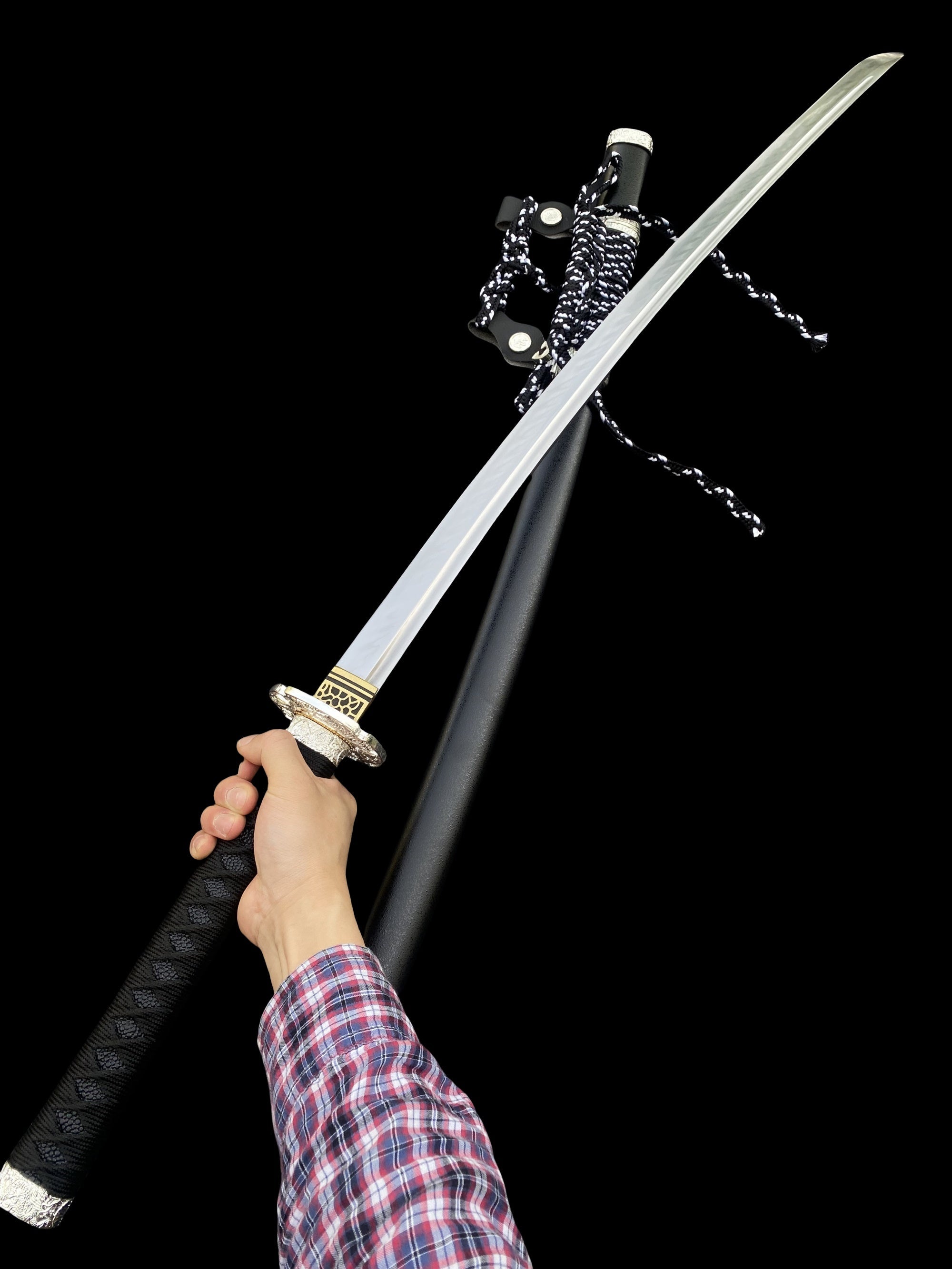 Ice Soul Katana Manganese Steel Samurai Sword - Tophatter Daily Deals