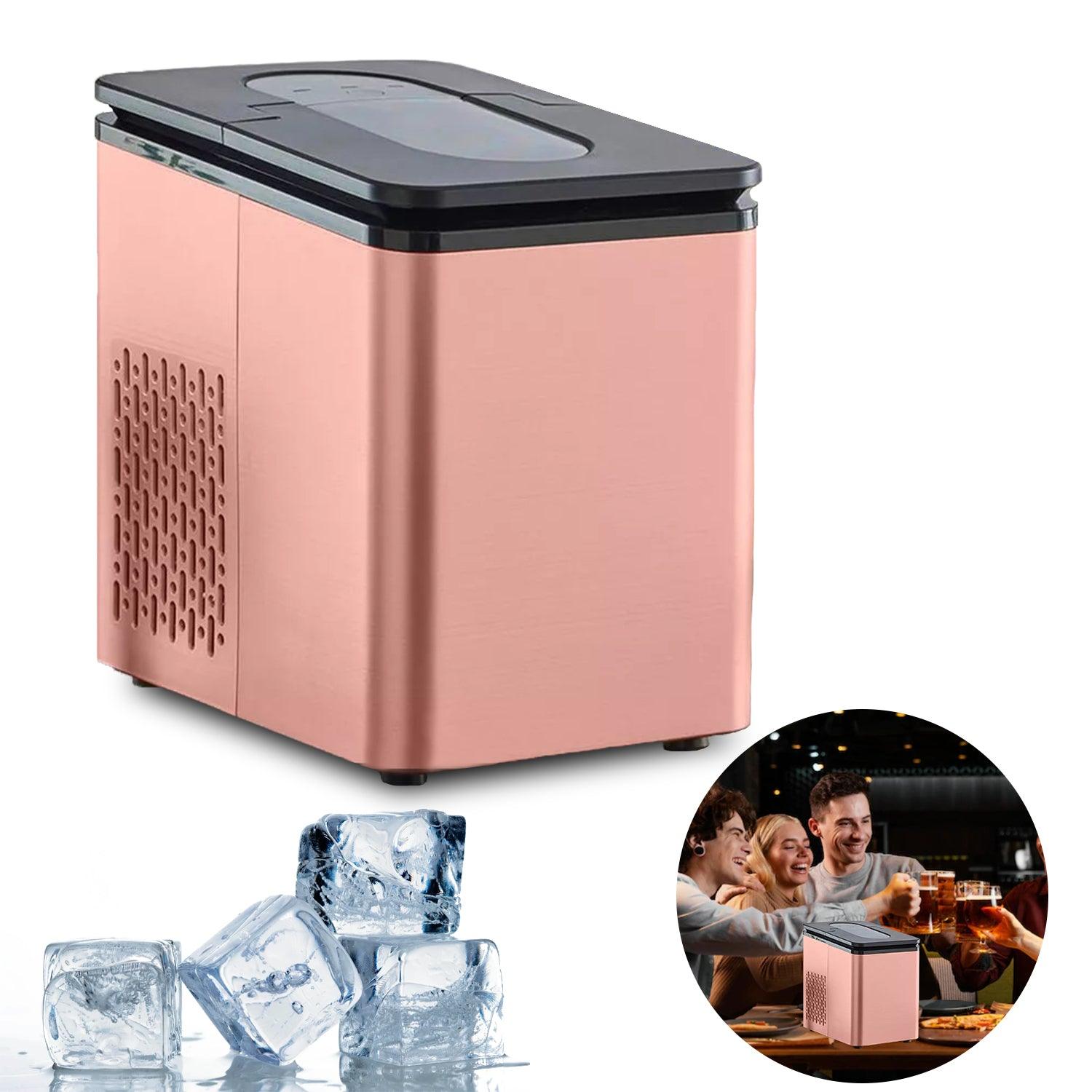 Ice Cubes Maker Machine - 1.8L Automatic Electric Ice Cube Maker Counter Top Cocktails Drink Home - Tophatter Daily Deals
