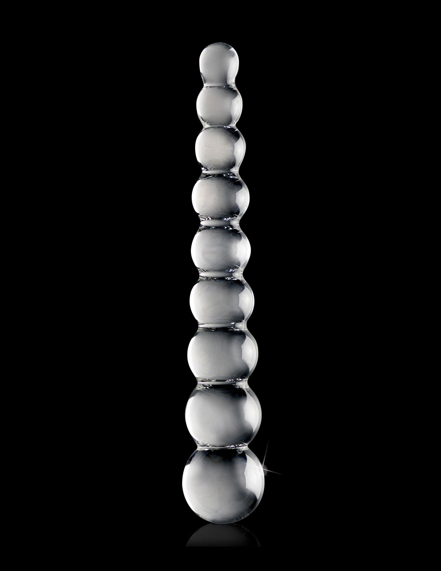 Icicles Clear Glass Massager Wand Handcrafted > Glass > Dildos - Tophatter Daily Deals