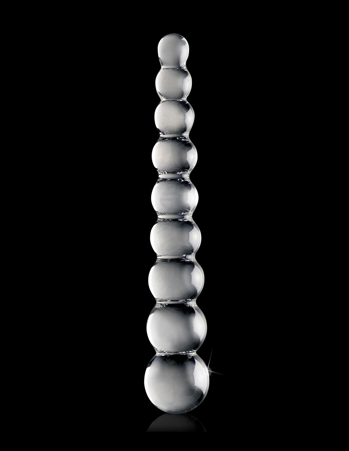 Icicles Clear Glass Massager Wand Handcrafted > Glass > Dildos - Tophatter Daily Deals