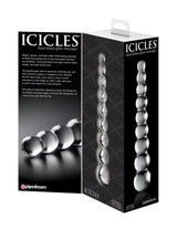Icicles Clear Glass Massager Wand Handcrafted > Glass > Dildos - Tophatter Daily Deals