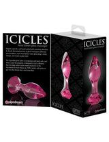 Icicles Hand Blown Glass Massager Elegant Body Safe Toy > Glass > Toys - Tophatter Daily Deals