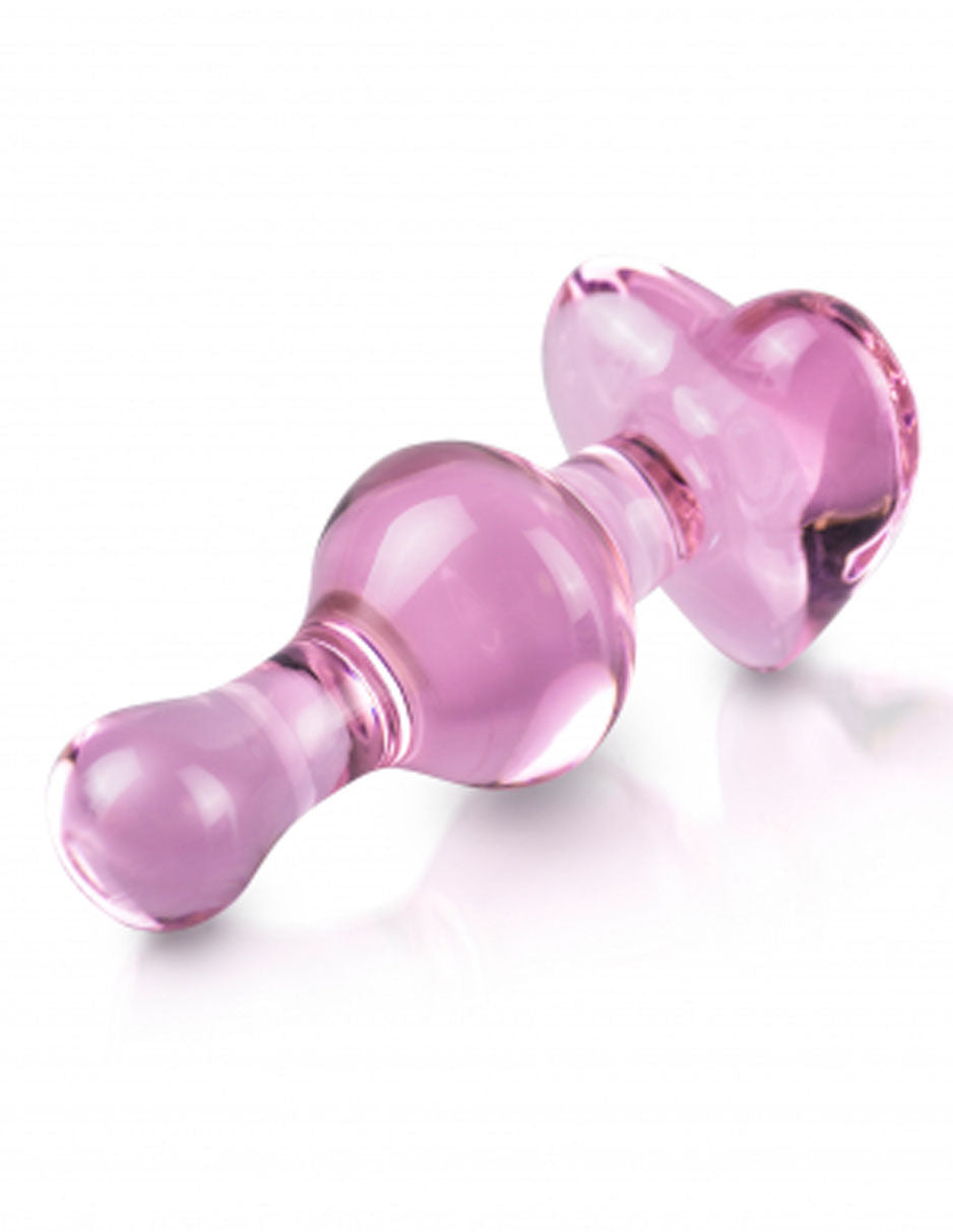 Icicles Pink Glass Massager Luxury Handcrafted Intimacy Toy > Glass > Toys - Tophatter Daily Deals