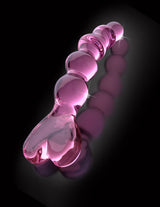 Icicles Pink Glass Massager with Heart Handle > Glass > Dildos - Tophatter Daily Deals
