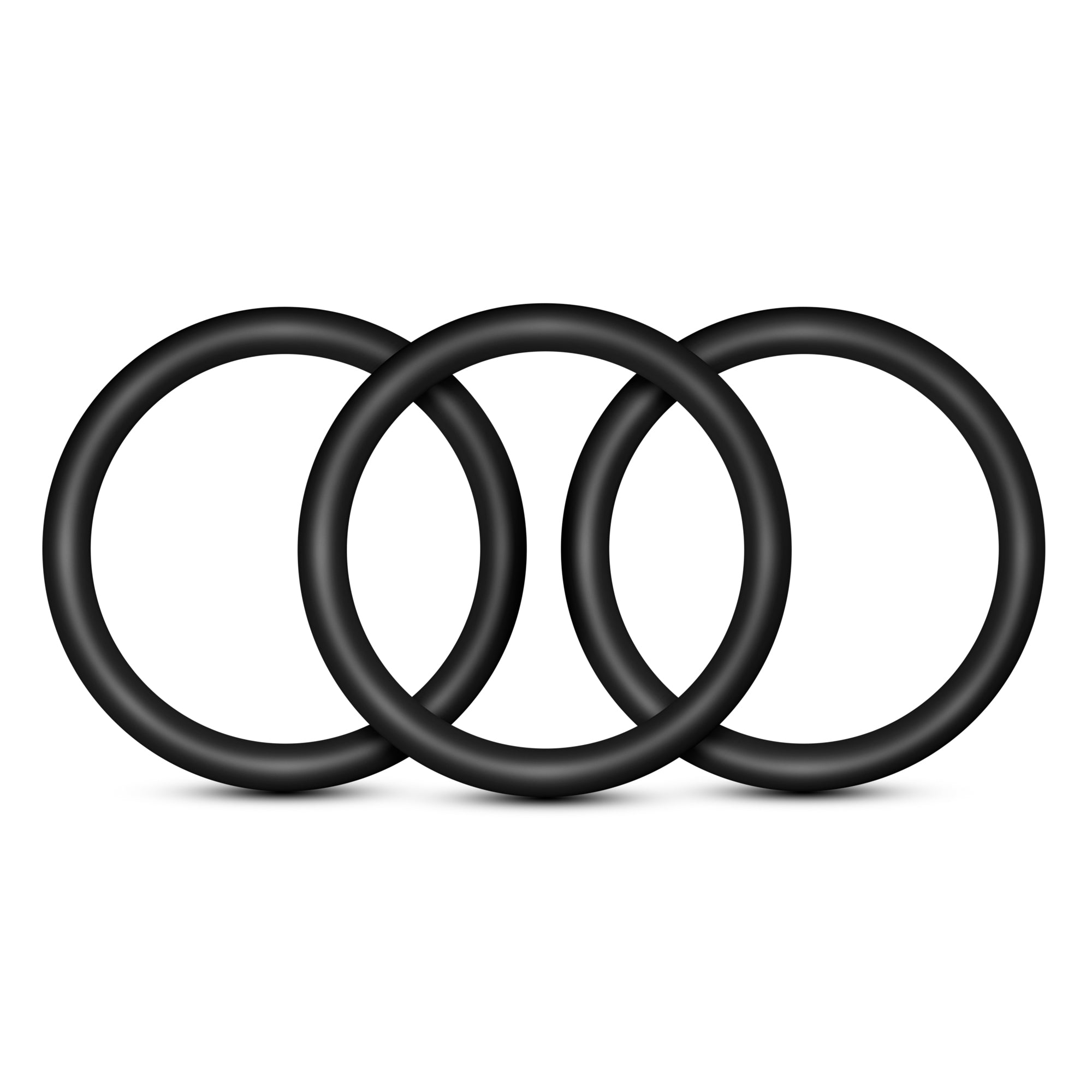 Performance VS3 Large Silicone Cockrings - Set of 3 > Cock Ring > Sets - Tophatter Daily Deals