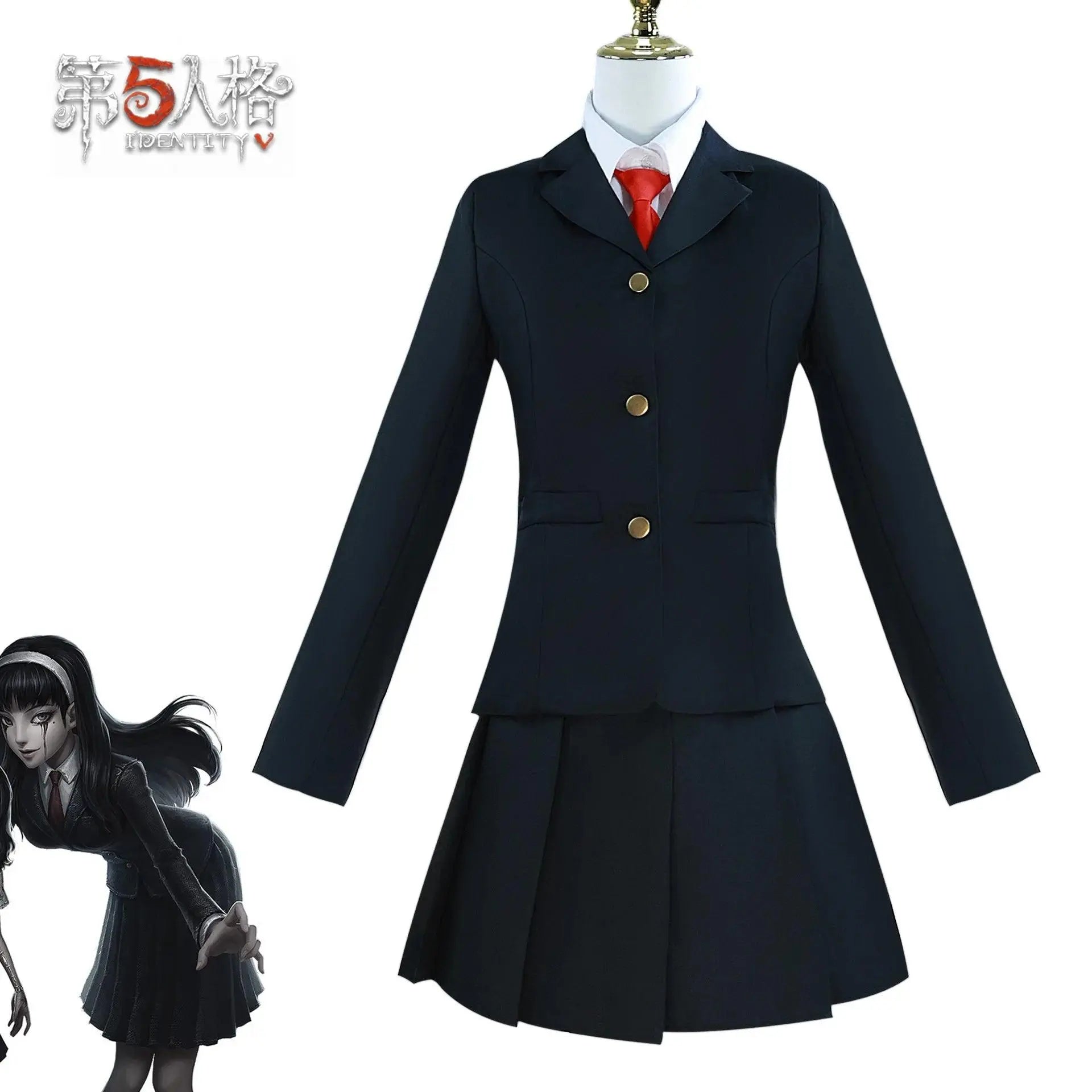 Identity V Cosplay Ito Junji Kawakami Tomie Japanese JK Uniform Suit The Dream Witch Halloween Party Costume New Arrival Fashion - Tophatter Daily Deals