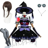 Identity V Emma Woods Gardener High-Quality Fabric Cosplay Costume Lovely Halloween Party Essential Witch Dress for Women - Tophatter Daily Deals