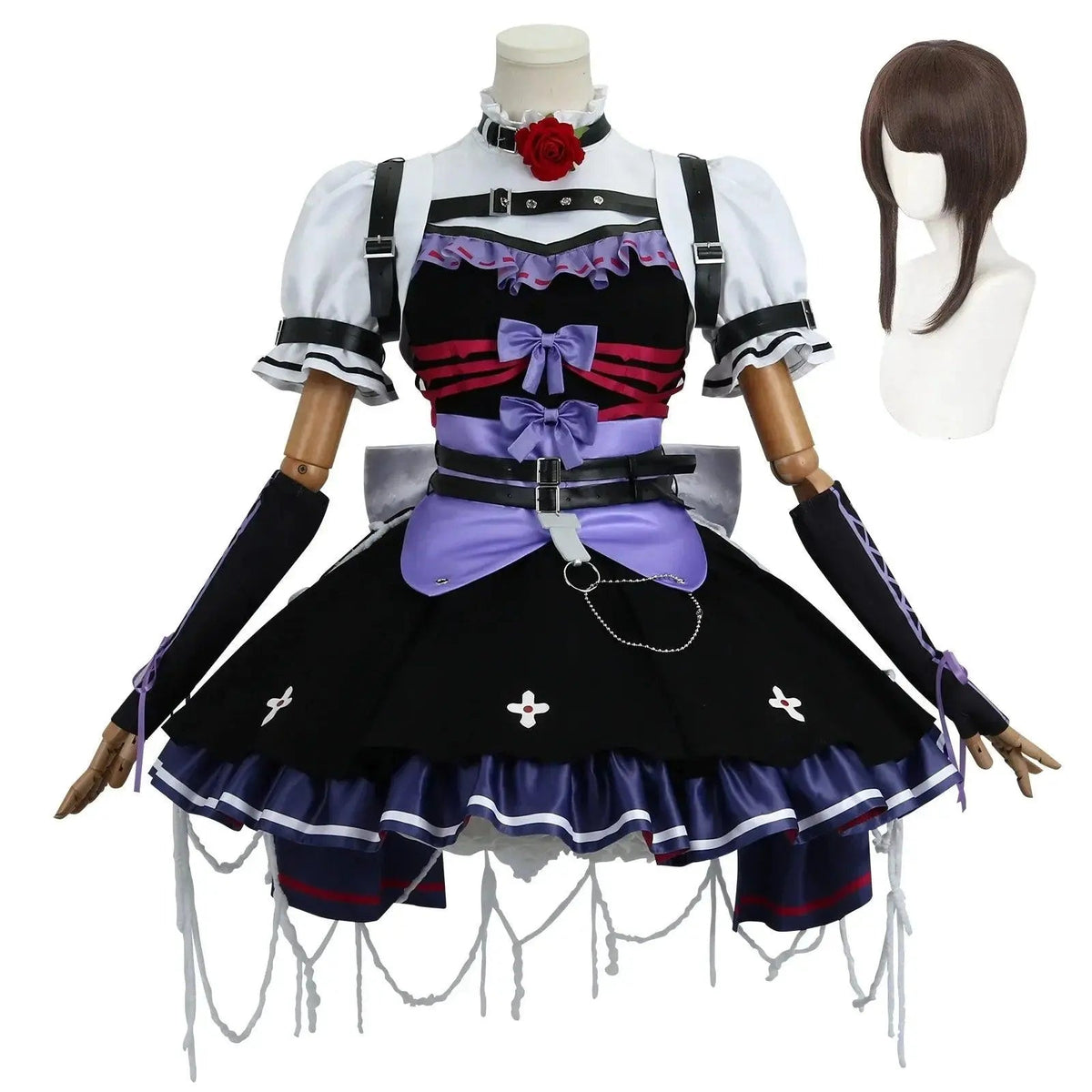 Identity V Emma Woods Gardener High-Quality Fabric Cosplay Costume Lovely Halloween Party Essential Witch Dress for Women Costume Wig - Tophatter Daily Deals