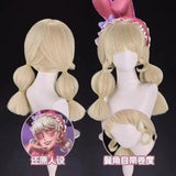 Identity V Game Cheerleader Lily Barrier Cosplay Costume Women Pink Dress Wig Anime Role Play Outfit Halloween Party Clothing wig S - Tophatter Daily Deals