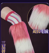 Identity V Game Cheerleader Lily Barrier Cosplay Costume Women Pink Dress Wig Anime Role Play Outfit Halloween Party Clothing - Tophatter Daily Deals