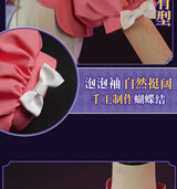Identity V Game Cheerleader Lily Barrier Cosplay Costume Women Pink Dress Wig Anime Role Play Outfit Halloween Party Clothing - Tophatter Daily Deals