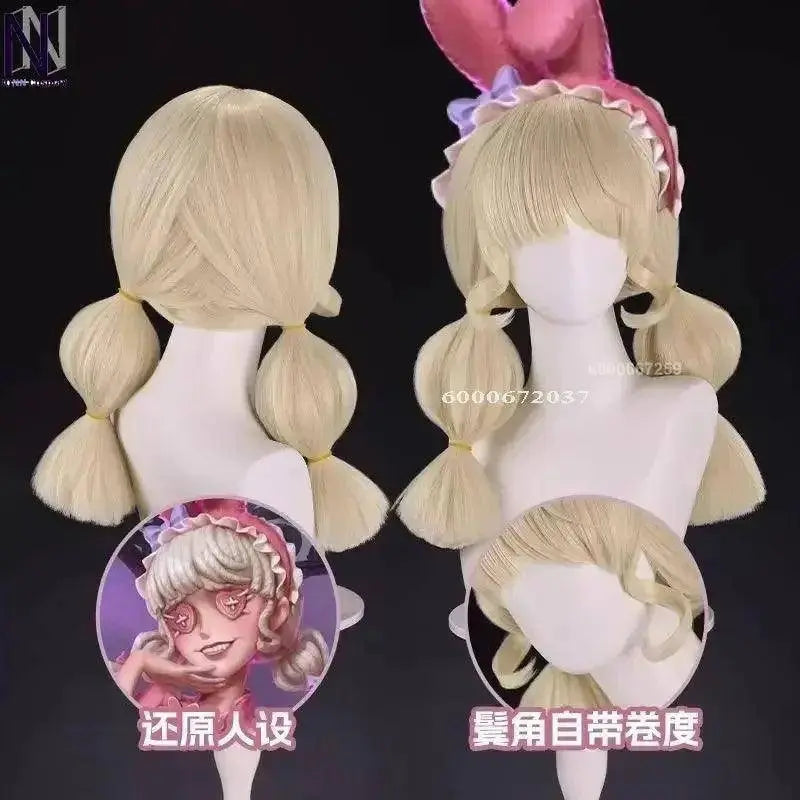 Identity V Game Cheerleader Lily Barrier Cosplay Costume Women Pink Dress Wig Anime Role Play Outfit Halloween Party Clothing - Tophatter Daily Deals