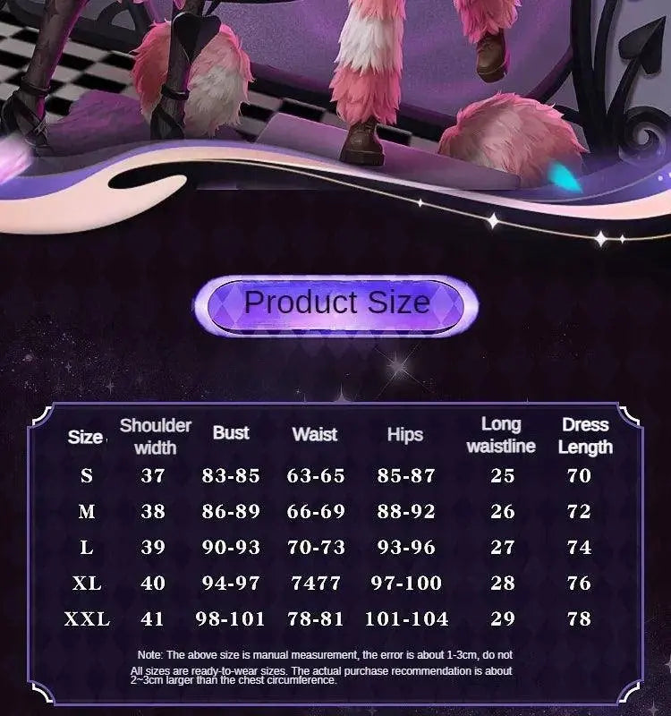Identity V Game Cheerleader Lily Barrier Cosplay Costume Women Pink Dress Wig Anime Role Play Outfit Halloween Party Clothing - Tophatter Daily Deals