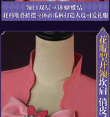 Identity V Game Cheerleader Lily Barrier Cosplay Costume Women Pink Dress Wig Anime Role Play Outfit Halloween Party Clothing - Tophatter Daily Deals