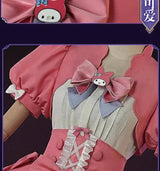 Identity V Game Cheerleader Lily Barrier Cosplay Costume Women Pink Dress Wig Anime Role Play Outfit Halloween Party Clothing - Tophatter Daily Deals