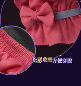 Identity V Game Cheerleader Lily Barrier Cosplay Costume Women Pink Dress Wig Anime Role Play Outfit Halloween Party Clothing - Tophatter Daily Deals