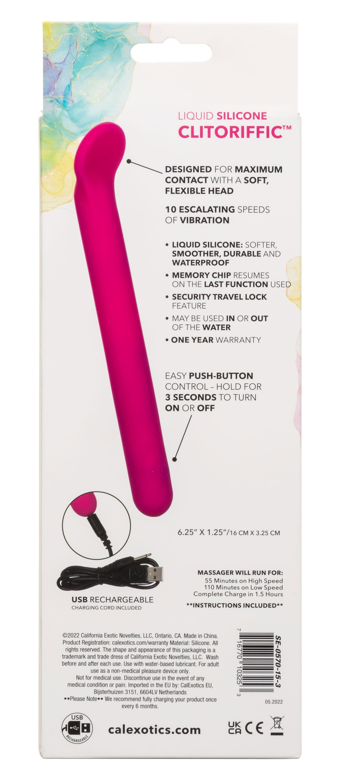 Bliss Liquid Silicone Clitoriffic Pink Flexible Vibrator with 10 Speeds and Rechargeable > Vibrators > Mini Vibrators - Tophatter Daily Deals