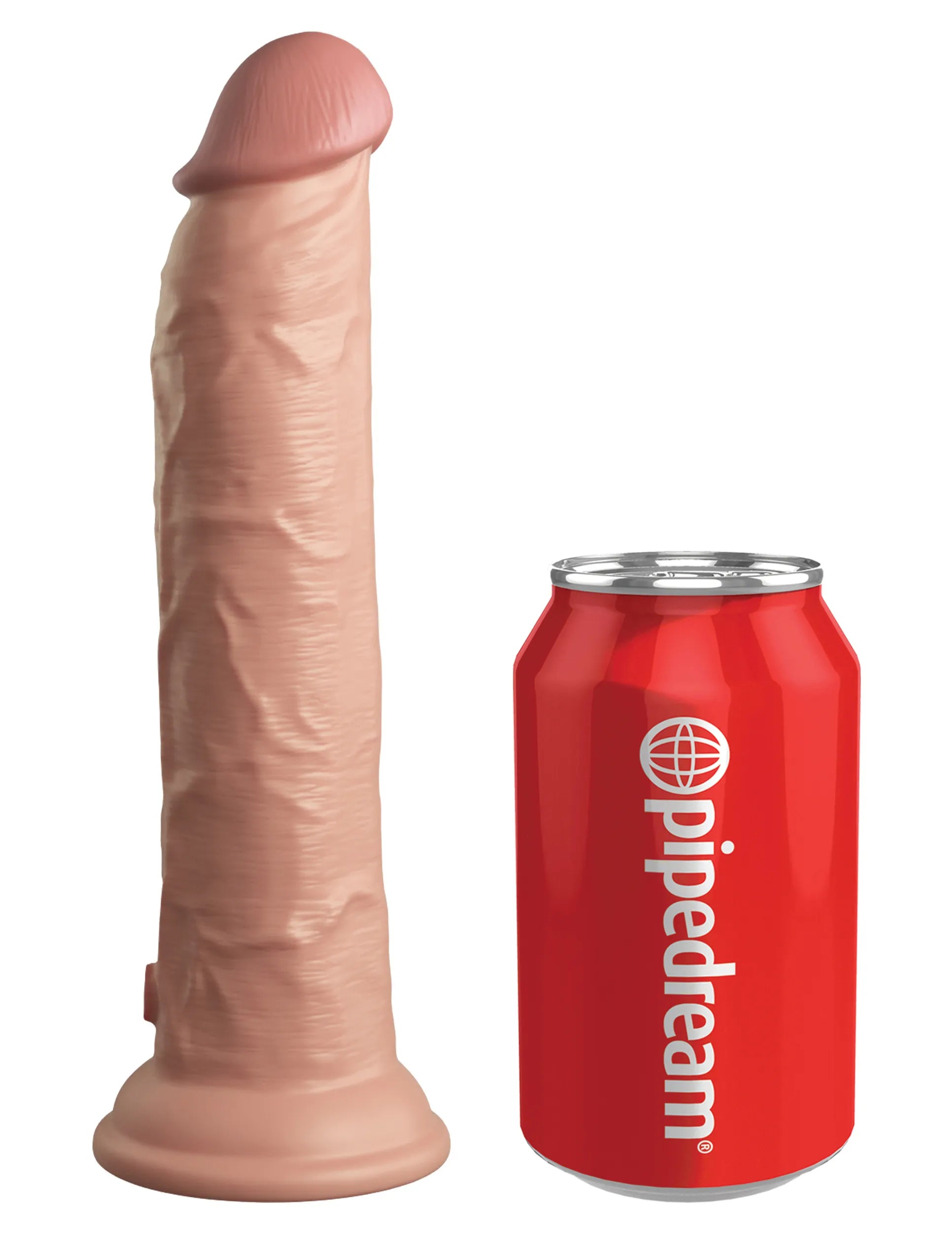 King Cock Elite 9 Inch Dual Density Silicone Vibrating Dildo With Remote > Vibrators > Realistic Vibrators - Tophatter Daily Deals