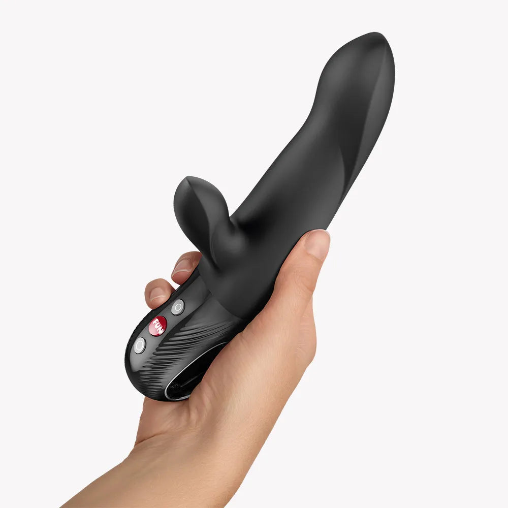 Bi Stronic Arc (Black) – Waterproof Rechargeable 8.78 Inch Vibrator > Vibrators > Ladies > Rabbit - Tophatter Daily Deals
