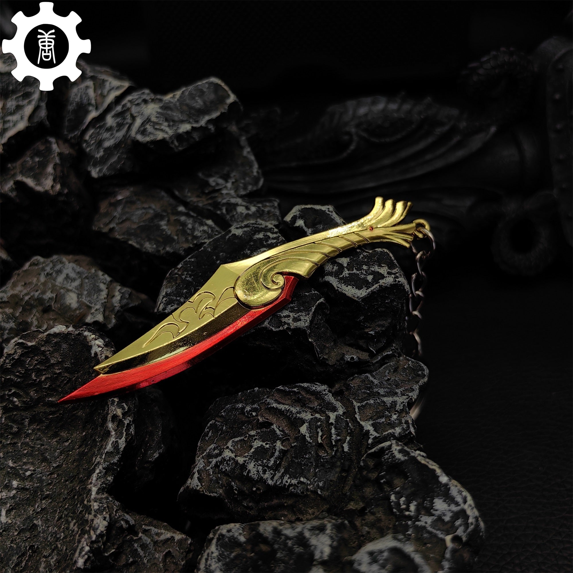 Game Prop Ignite Fan Mini Metal Keychain - Tophatter Daily Deals