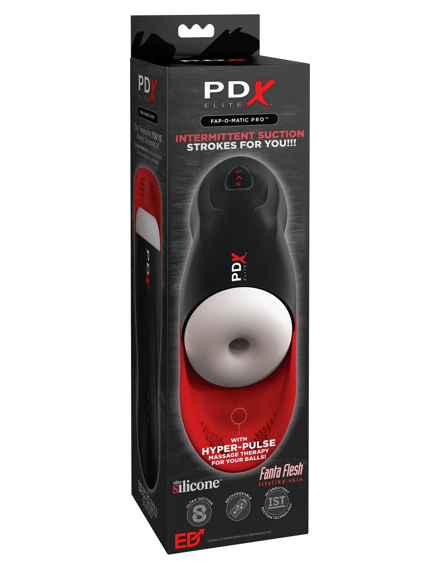 PDX Elite Fap-O-Matic Pro Ultimate Stroker Experience > Sex Toys For Men > Masturbators > Vibrating - Tophatter Daily Deals