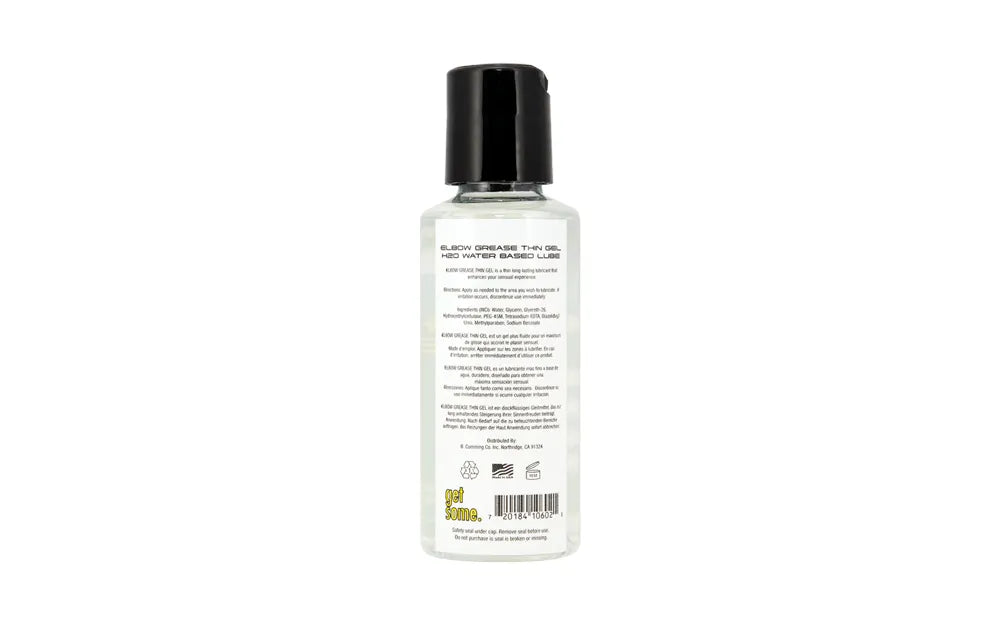 Elbow Grease H2O – Water-Based Thin Gel Lubricant 2.4oz > Lube > Water Based - Tophatter Daily Deals
