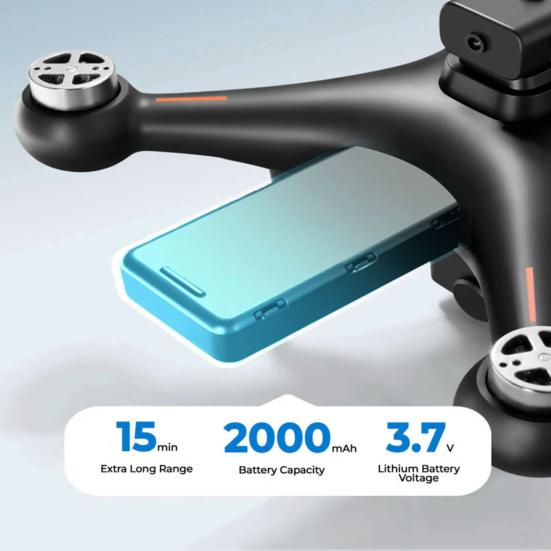 4K UHD Camera Drone GPS WiFi FPV Professional Aerial - Tophatter Daily Deals