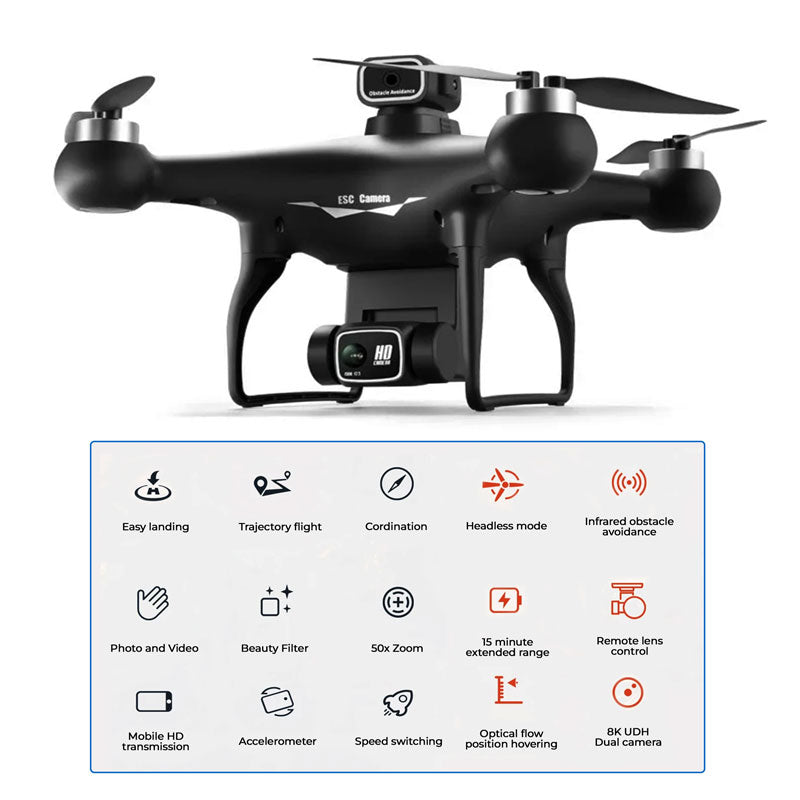 4K UHD Camera Drone GPS WiFi FPV Professional Aerial - Tophatter Daily Deals
