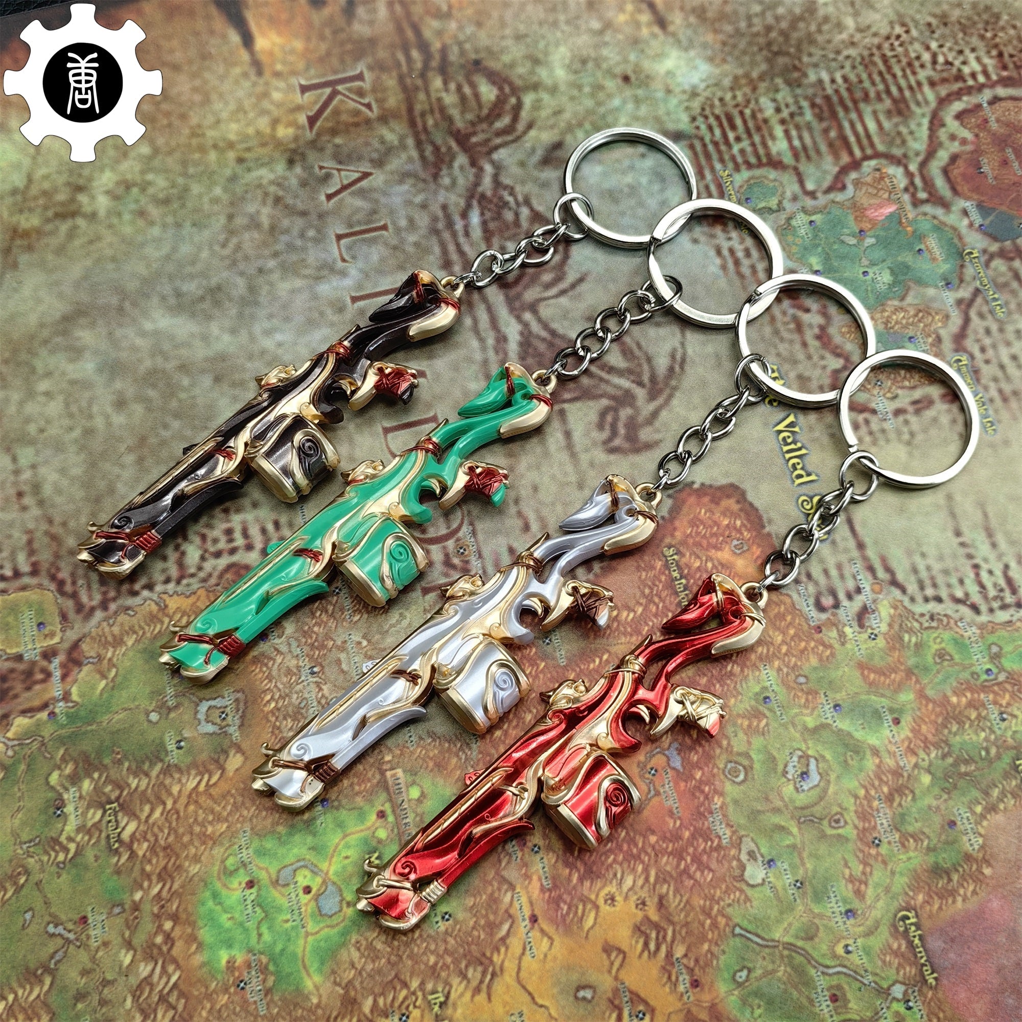 Metal Imperium Judge Gun Tiny Keychain Pendant - Tophatter Daily Deals