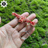 Metal Imperium Judge Gun Tiny Keychain Pendant Red - Tophatter Daily Deals