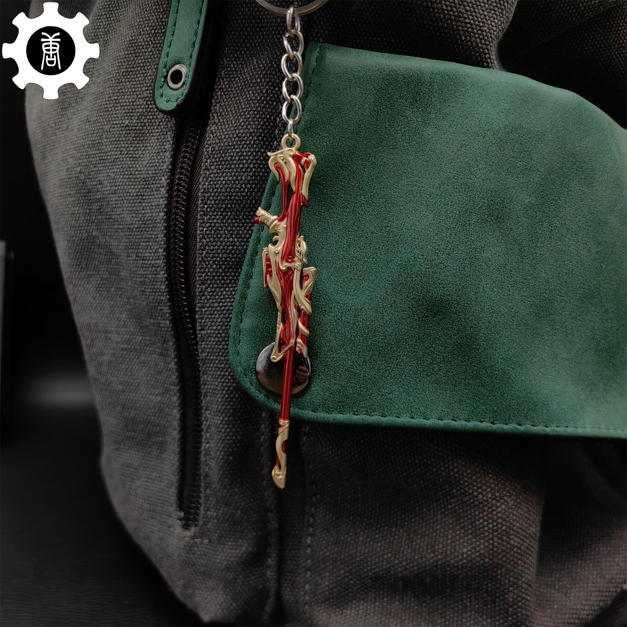 Metal Imperium Operator Gun Tiny Keychain Pendant 4 Colors Option - Tophatter Daily Deals