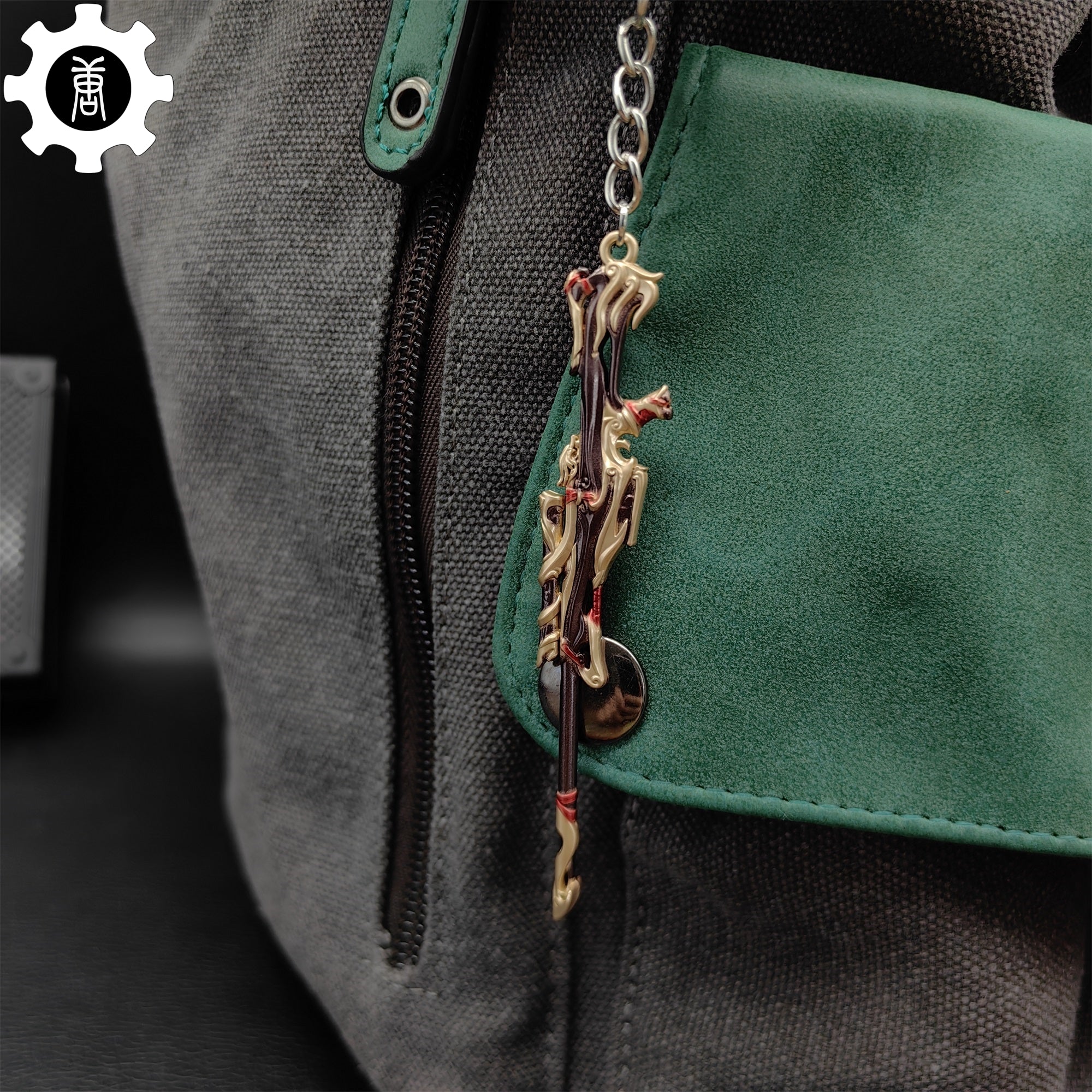 Metal Imperium Operator Gun Tiny Keychain Pendant 4 Colors Option - Tophatter Daily Deals