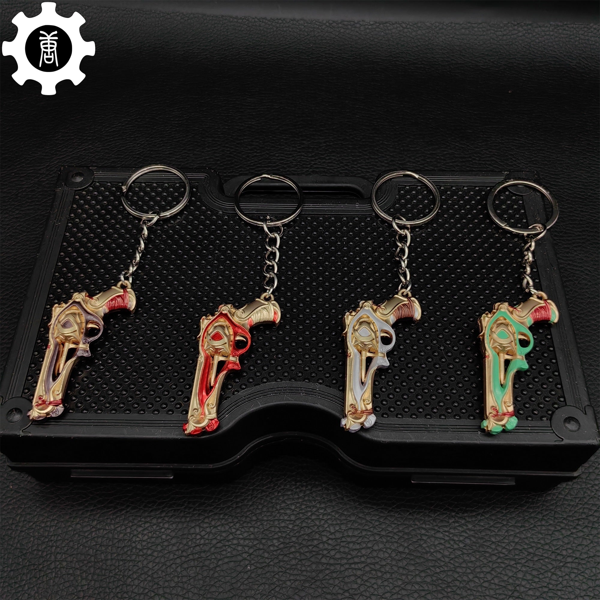 Metal Imperium Sheriff Gun Tiny KeyChain Pendant - Tophatter Daily Deals