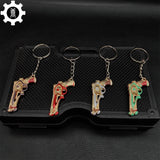 Metal Imperium Sheriff Gun Tiny KeyChain Pendant - Tophatter Daily Deals