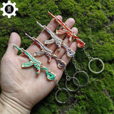 Metal Imperium Vandal Gun Tiny Keychain Pendant 4 In 1 Pack - Tophatter Daily Deals