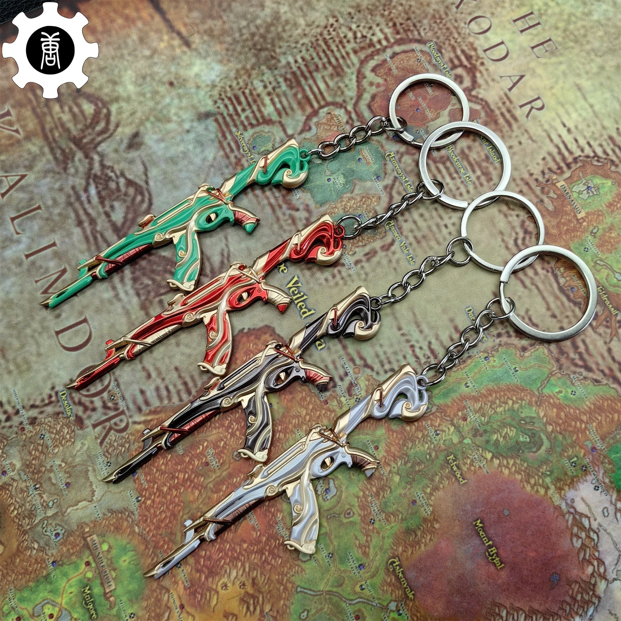 Metal Imperium Vandal Gun Tiny Keychain Pendant - Tophatter Daily Deals