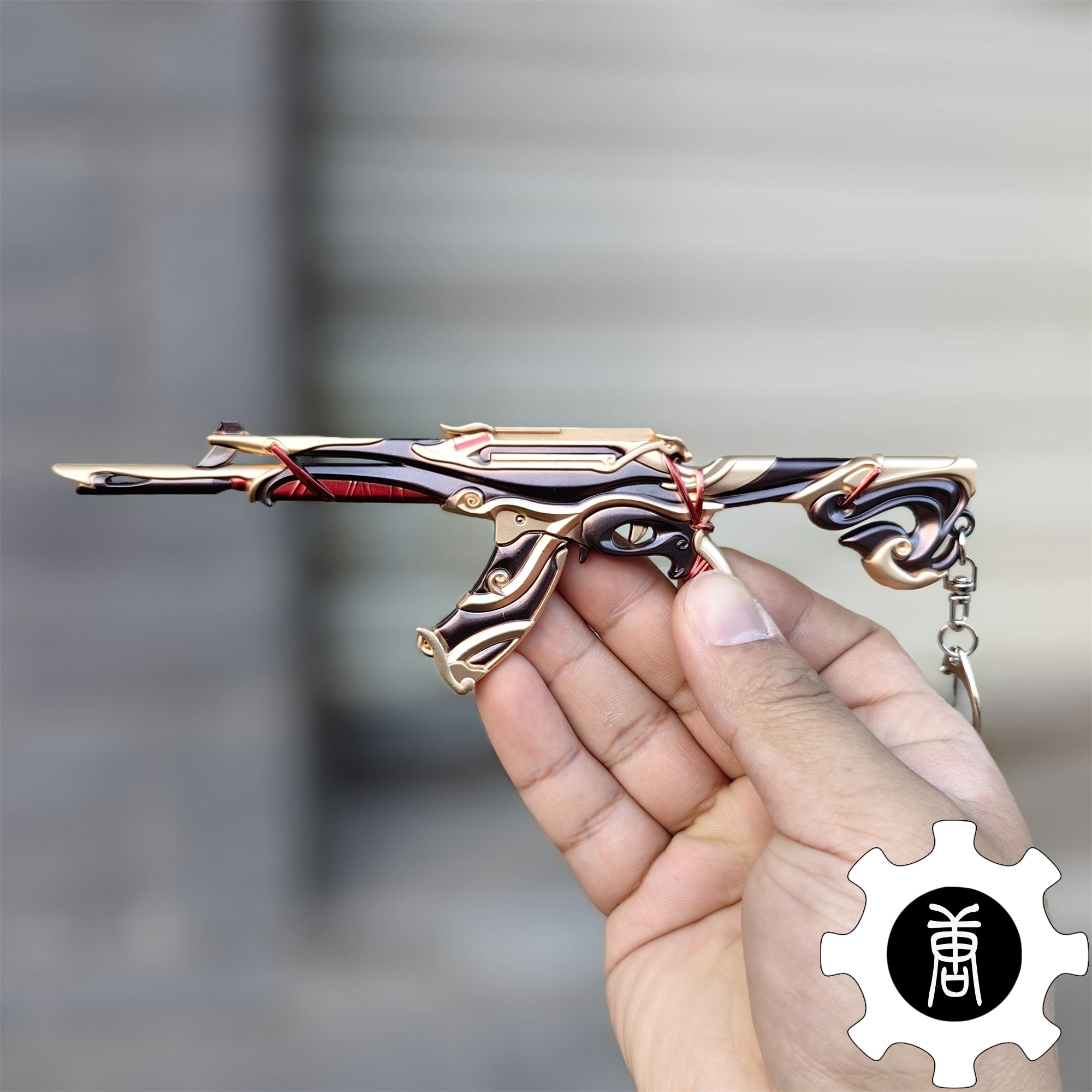 Metal Hot Game Gun Imperium Vandal Mini Replica 3 In 1 Pack Golden - Tophatter Daily Deals