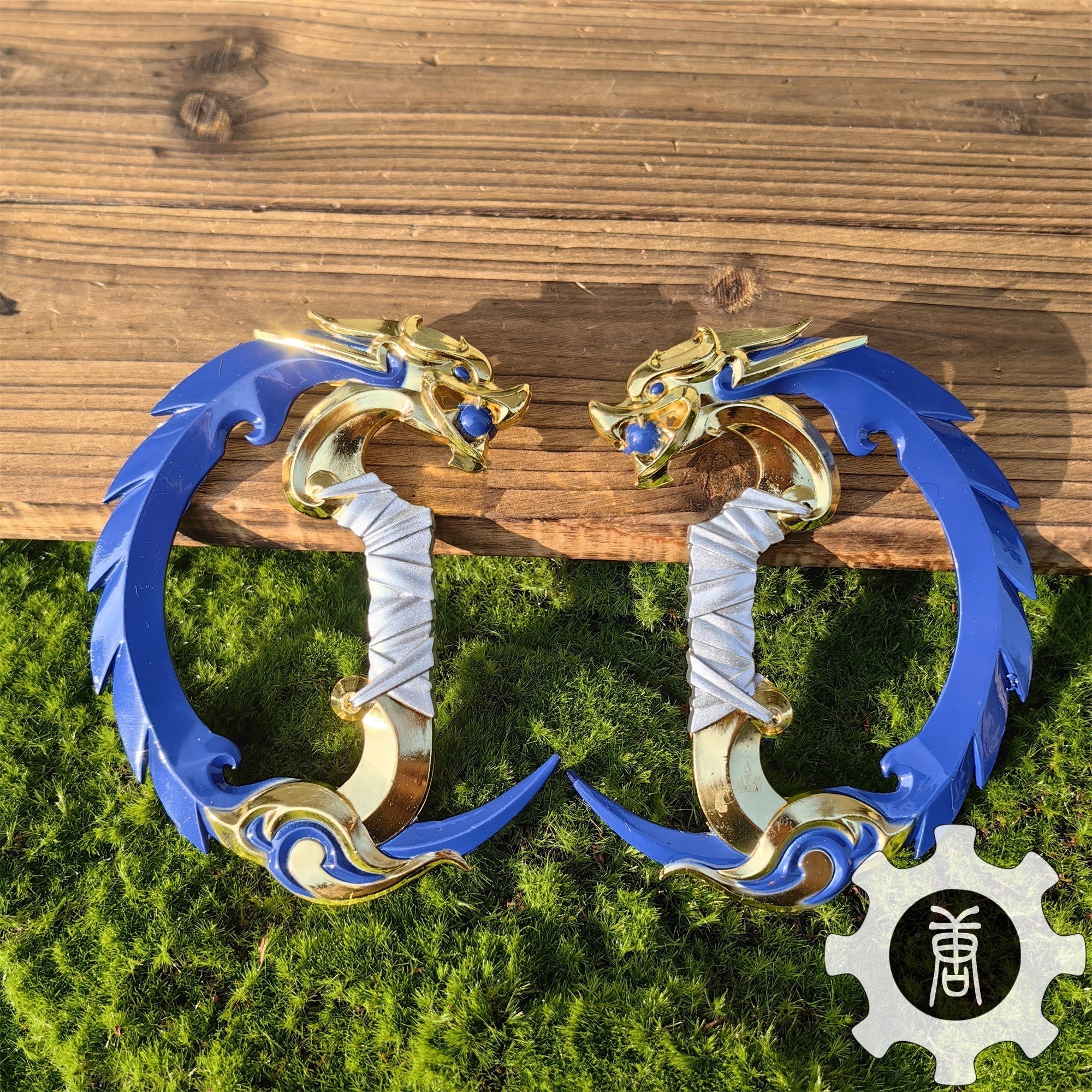 Metal 4 Color Blades Of Imperium Blunt Blade Replica Model Green - Tophatter Daily Deals