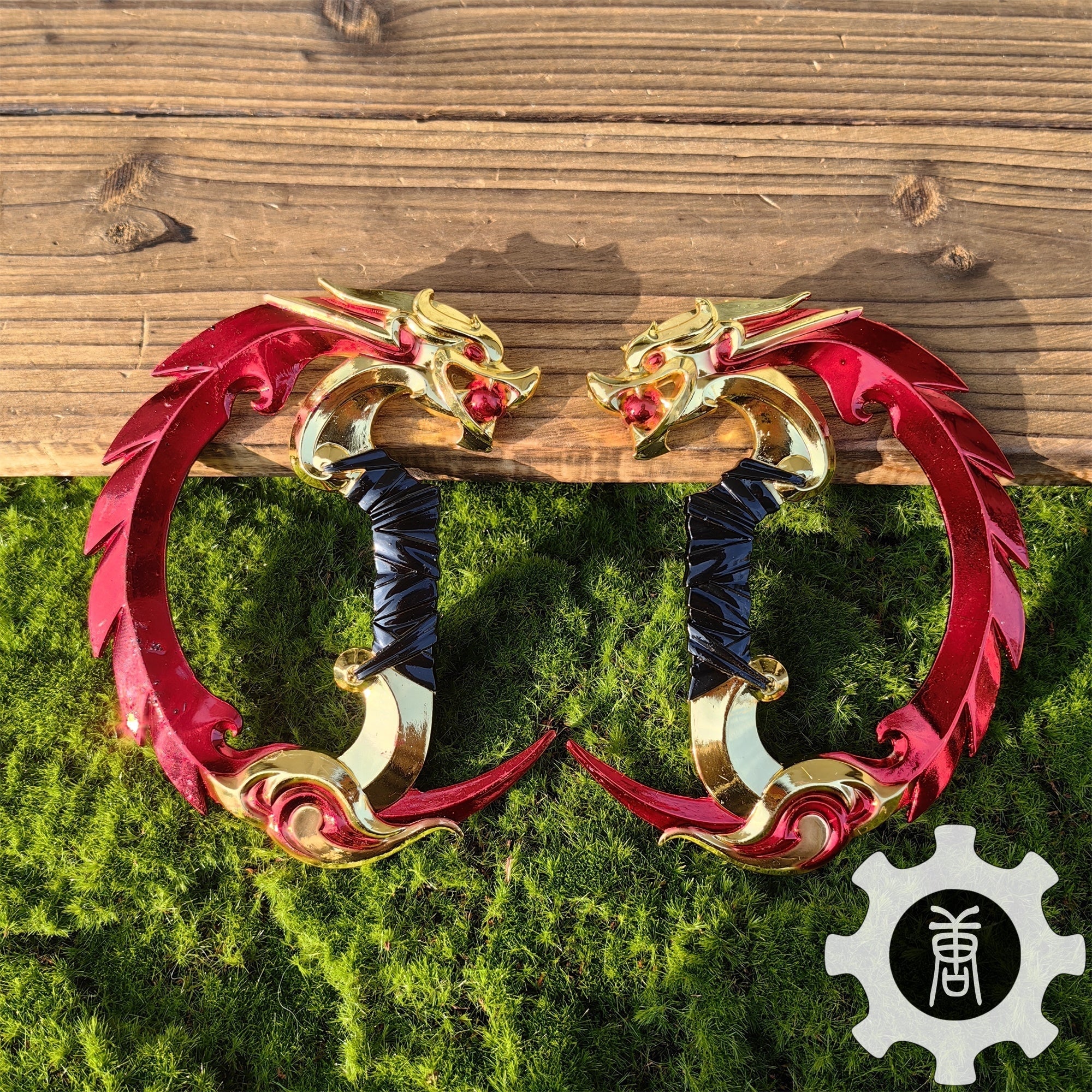 Metal 4 Color Blades Of Imperium Blunt Blade Replica Model Red - Tophatter Daily Deals